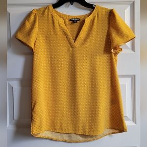 Hilary Radley Womens Polka Dot Top